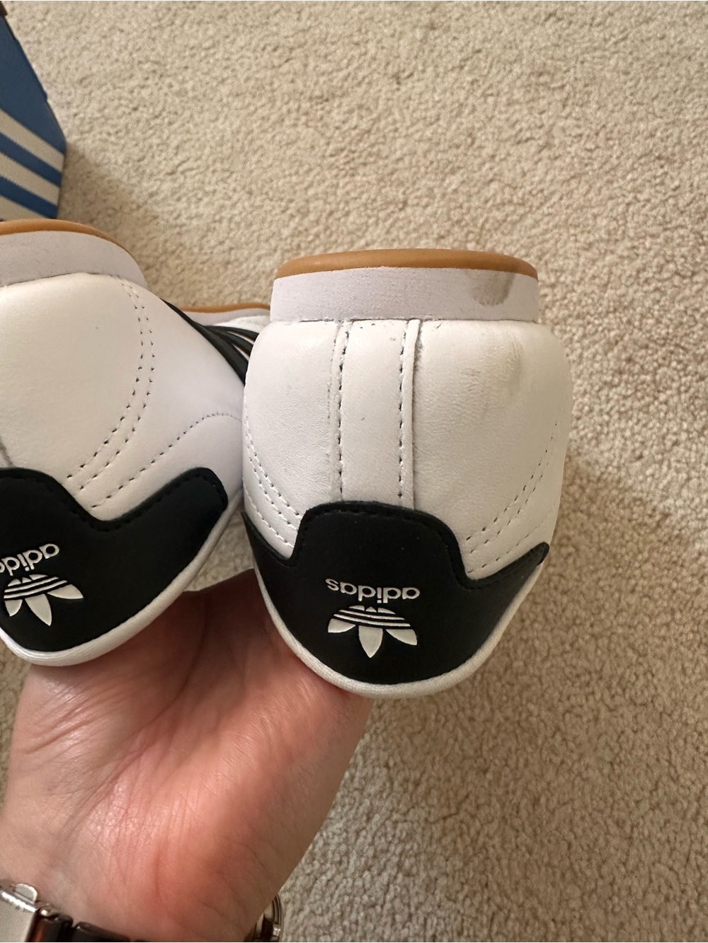 Adidas Taekwondo Lace W Sneakers White Black Gum size 6.5 with box (see details) - Picture 5 of 5